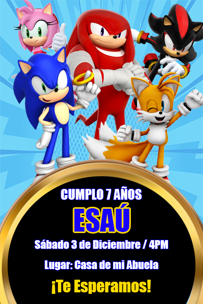 Invitación Personalizada – Fiesta Infantil
